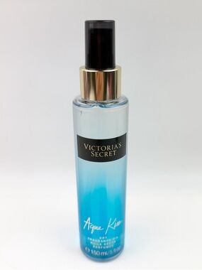 Victoria’s Secret Aqua Kiss Dry Fragrance Oil Spray 5 oz New Full *Read